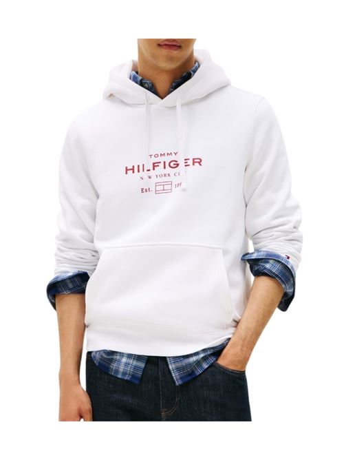 oval graphic hoodie Tommy Hilfiger | MW0MW40864YBR.YBR